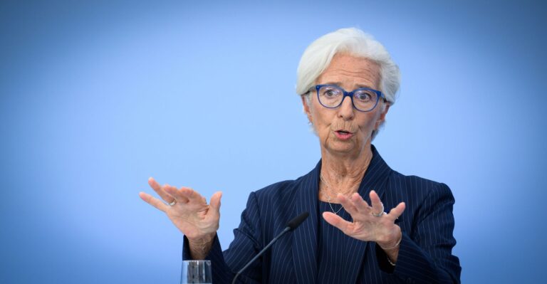 Christine Lagarde, Präsidentin der Europäischen Zentralbank,