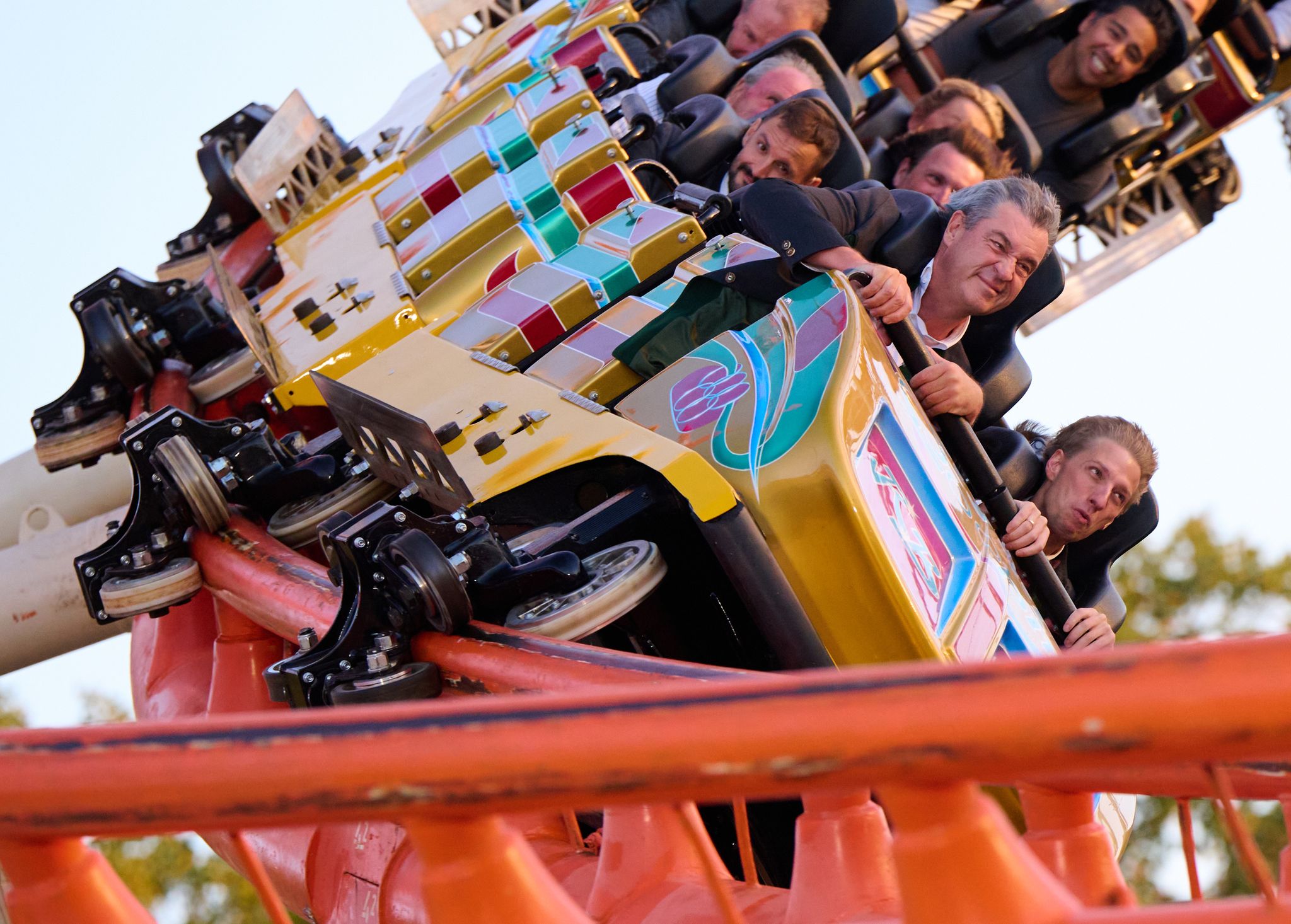 Söder und Krause fahren „Olympia Looping“