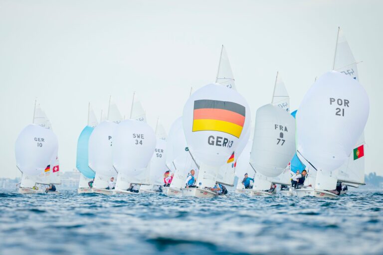 Segelregatta auf der Kieler Woche