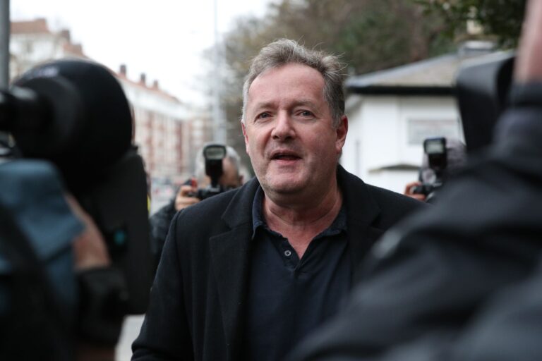 Britischer Journalist und Moderator Piers Morgan