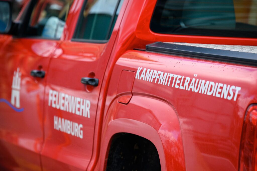 Bombenfund in Hamburg