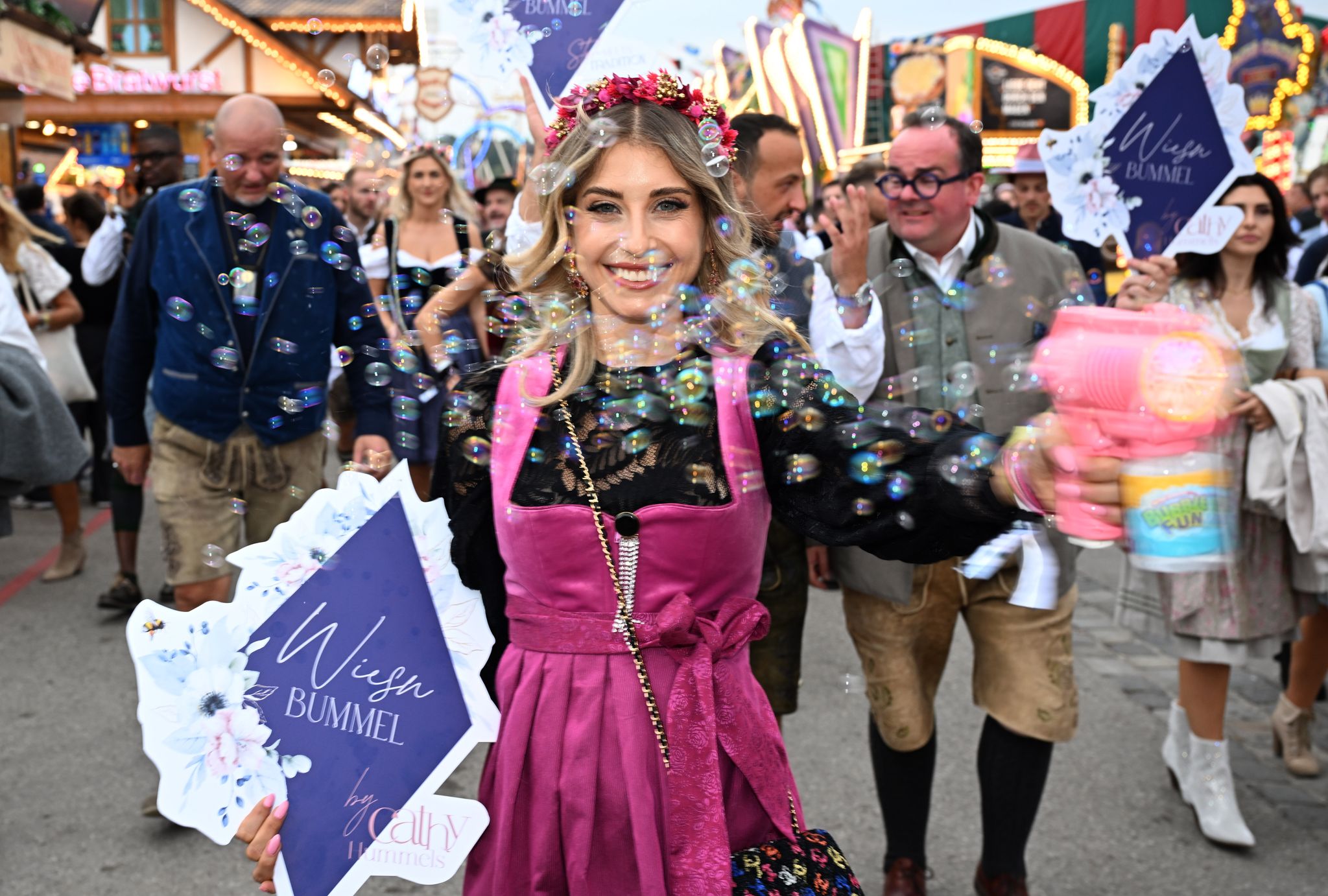 Influencer beim Oktoberfest