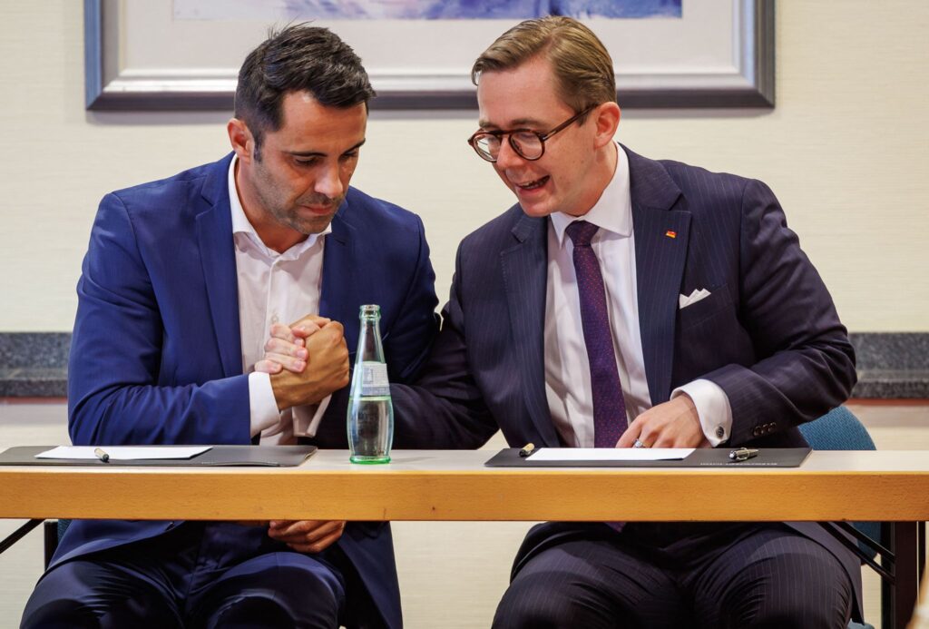 Sitzung des CDU-Landesvorstands nach Landtagswahl