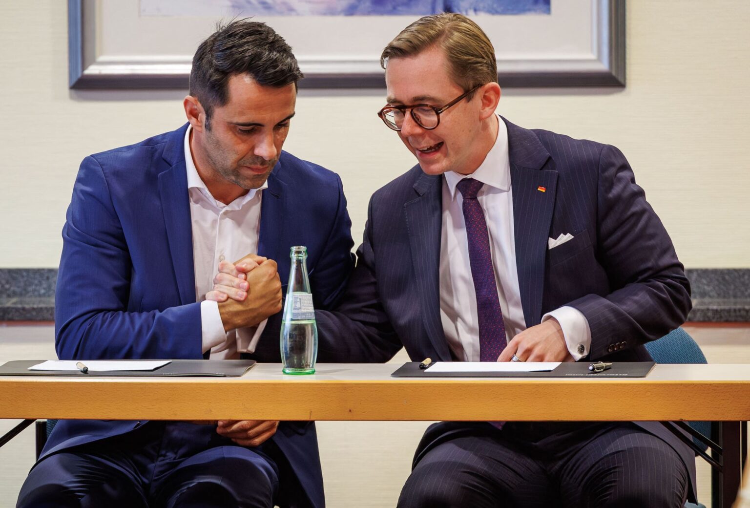 Sitzung des CDU-Landesvorstands nach Landtagswahl