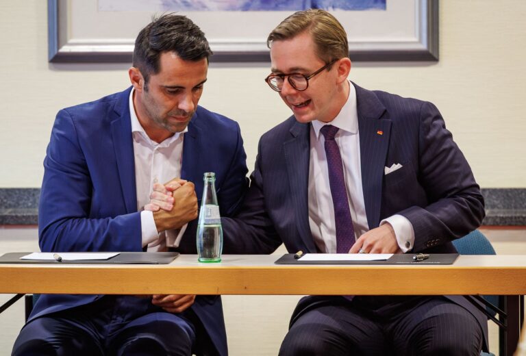 Sitzung des CDU-Landesvorstands nach Landtagswahl
