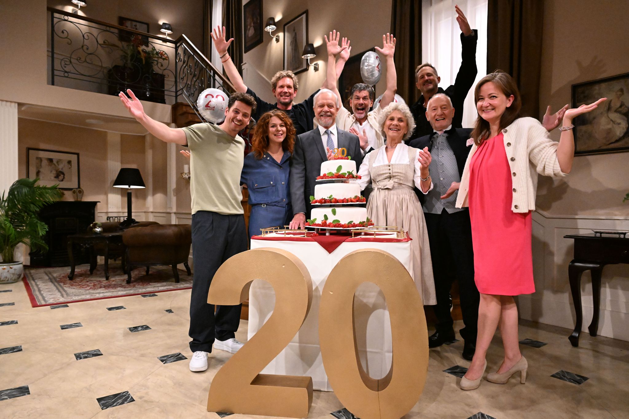 Pressetag zu 20 Jahre "Sturm der Liebe"