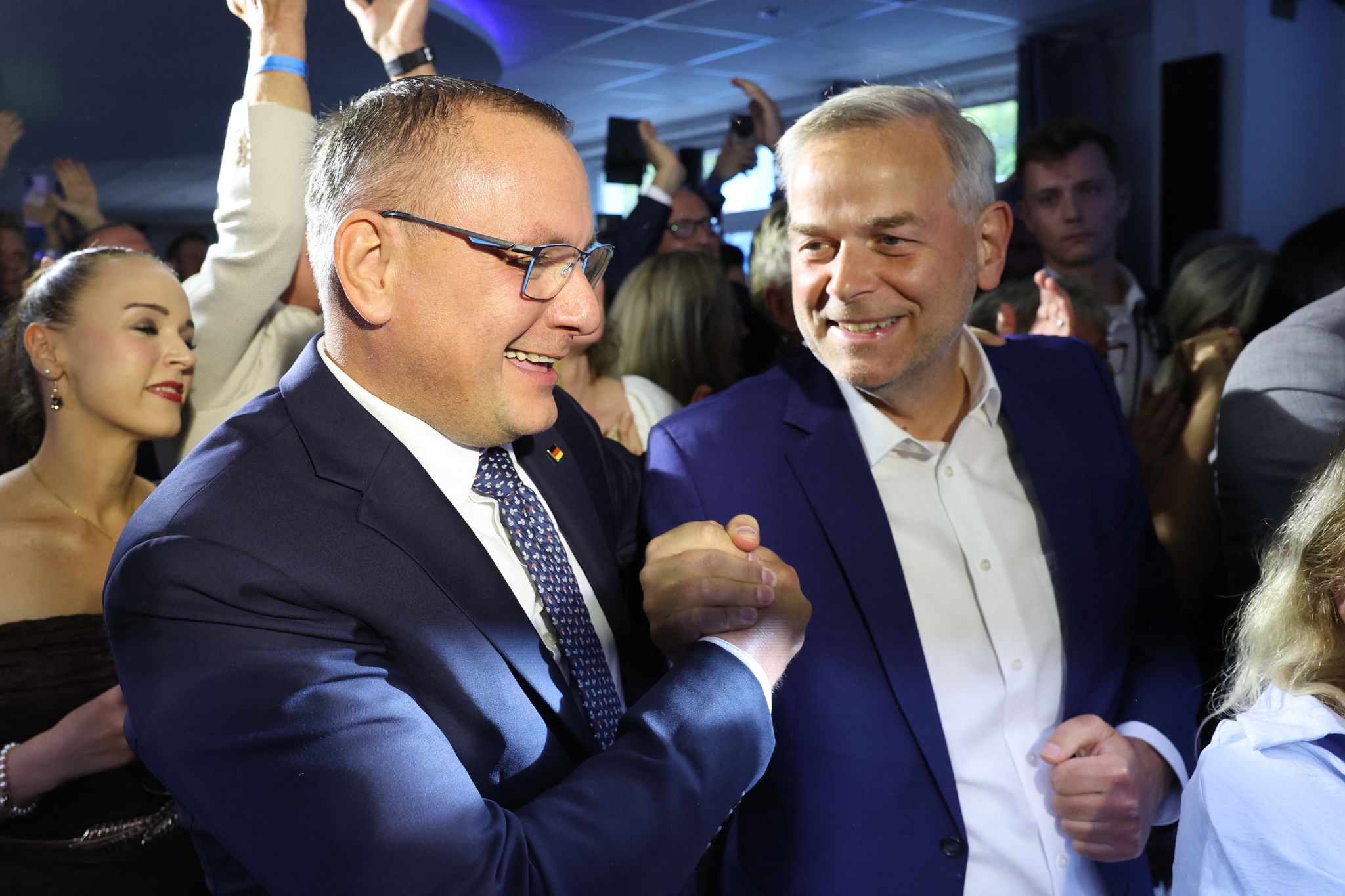 Landtagswahl Mecklenburg-Vorpommern - Wahlparty AfD