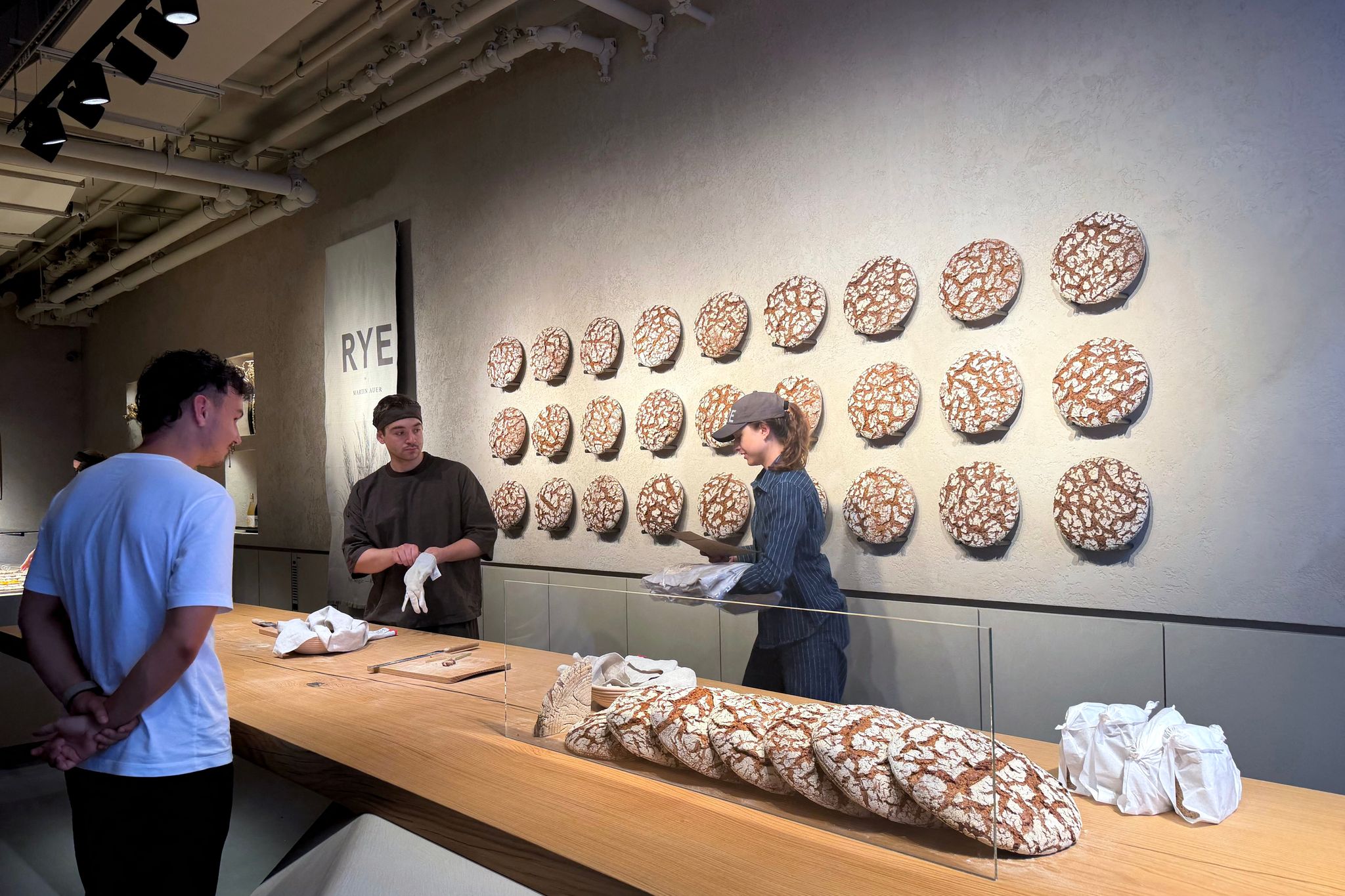 Run auf Roggenbrot in New York