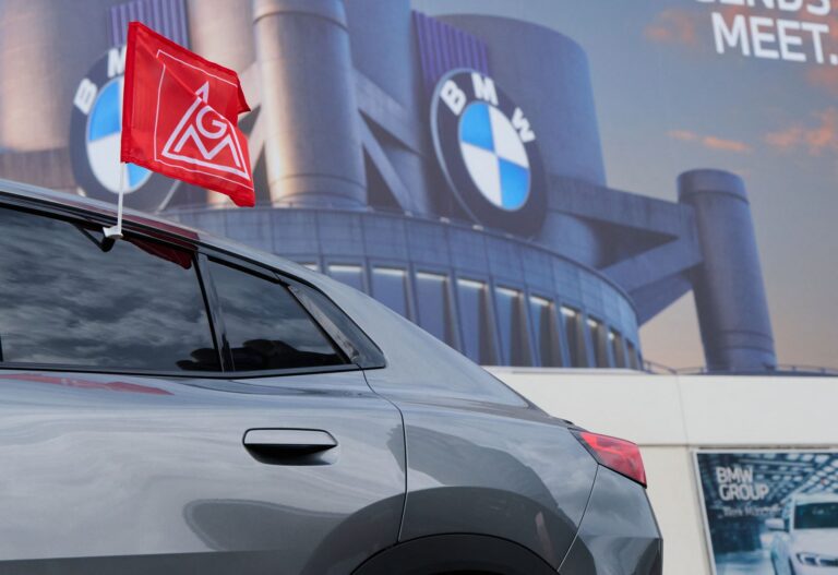 Automobil-Aktionstag der IG Metall - München