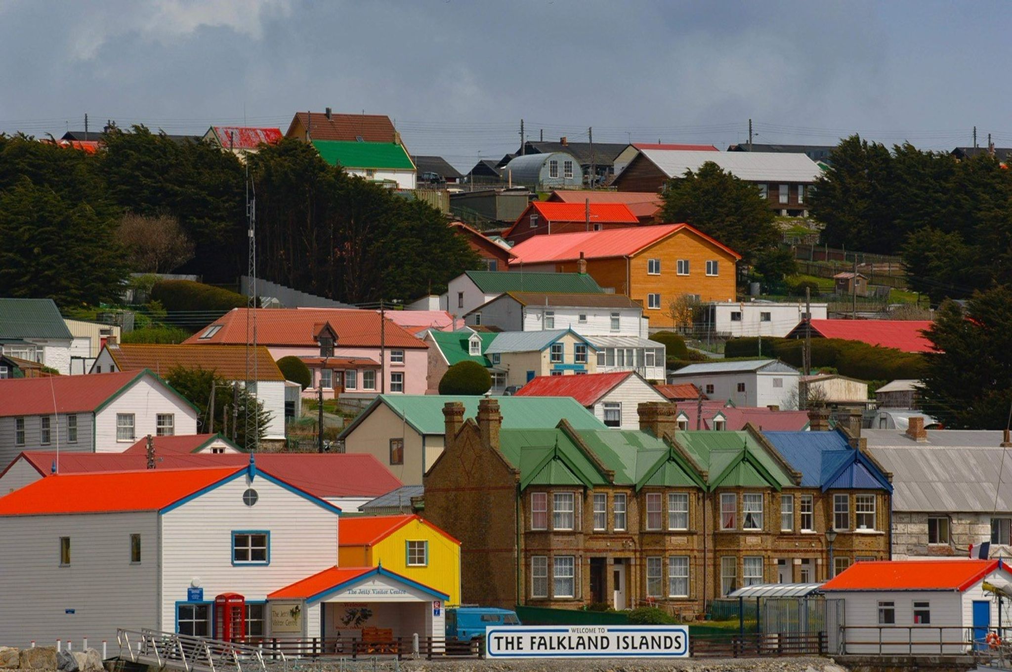 Falklands-Hauptort Stanley
