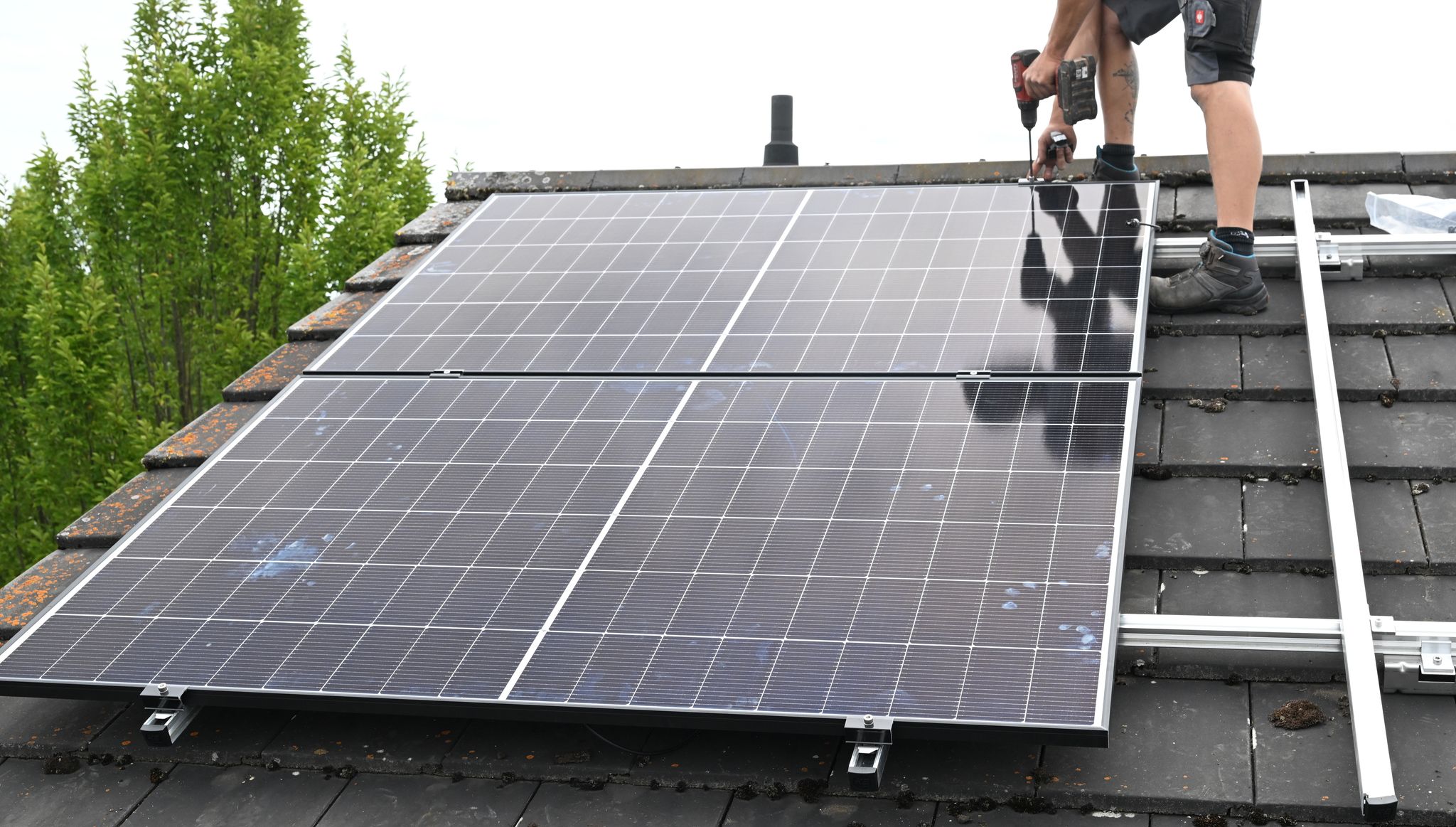 Installation einer PV Anlage