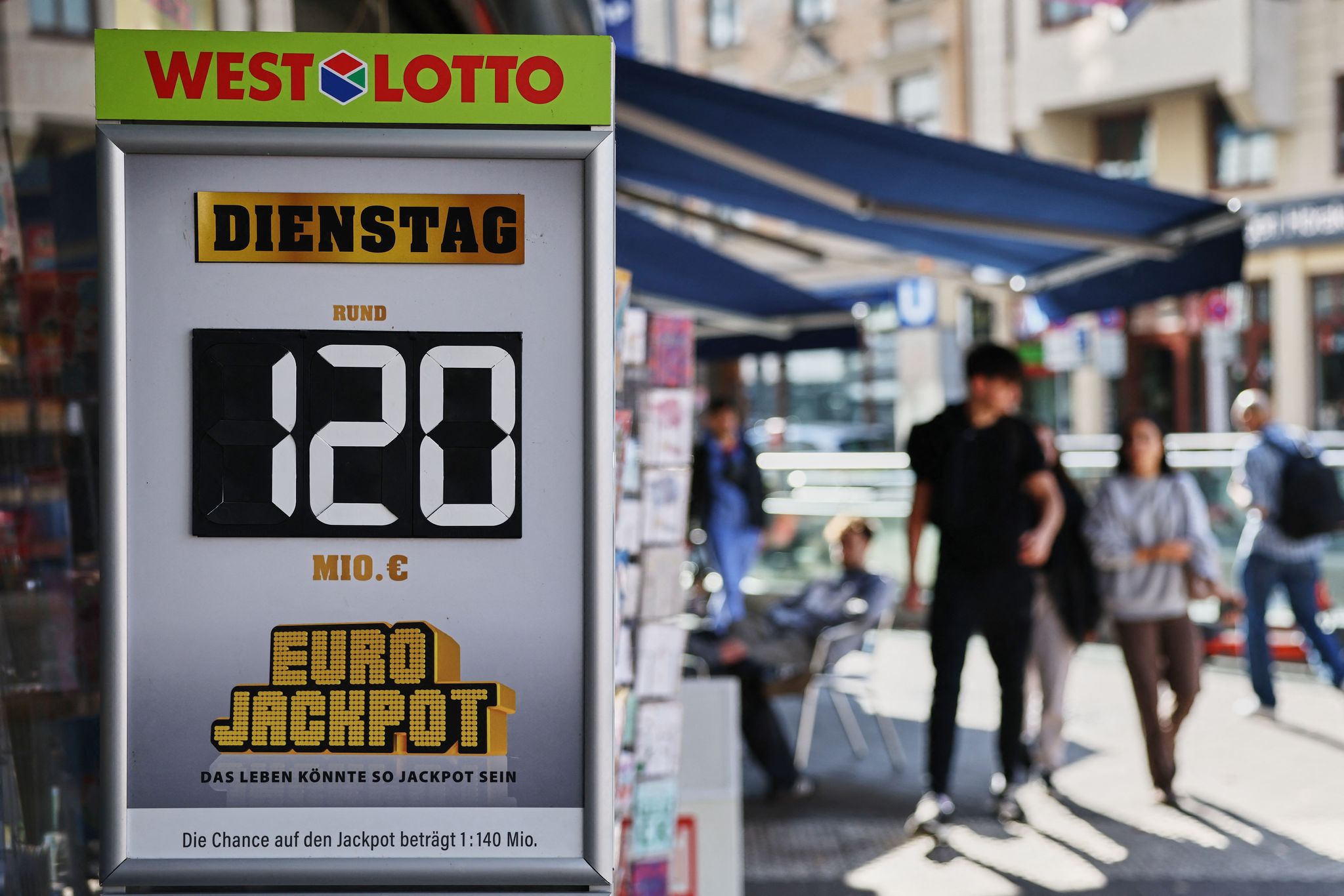 120 Millionen Euro im Eurojackpot