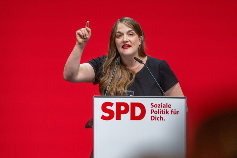 Ronja Endres, Landesvorsitzende der Bayern-SPD