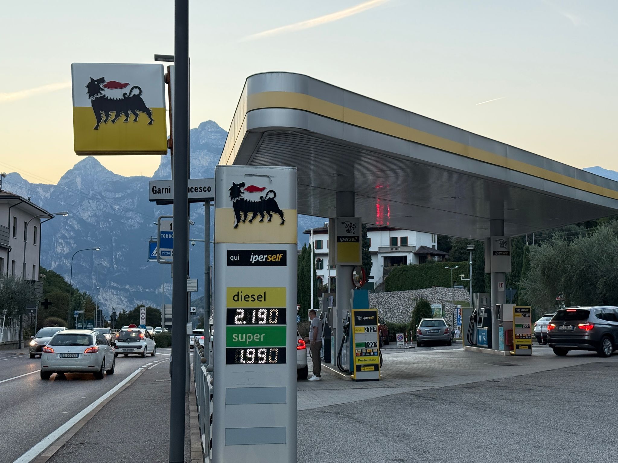 Tankstellen in Italien