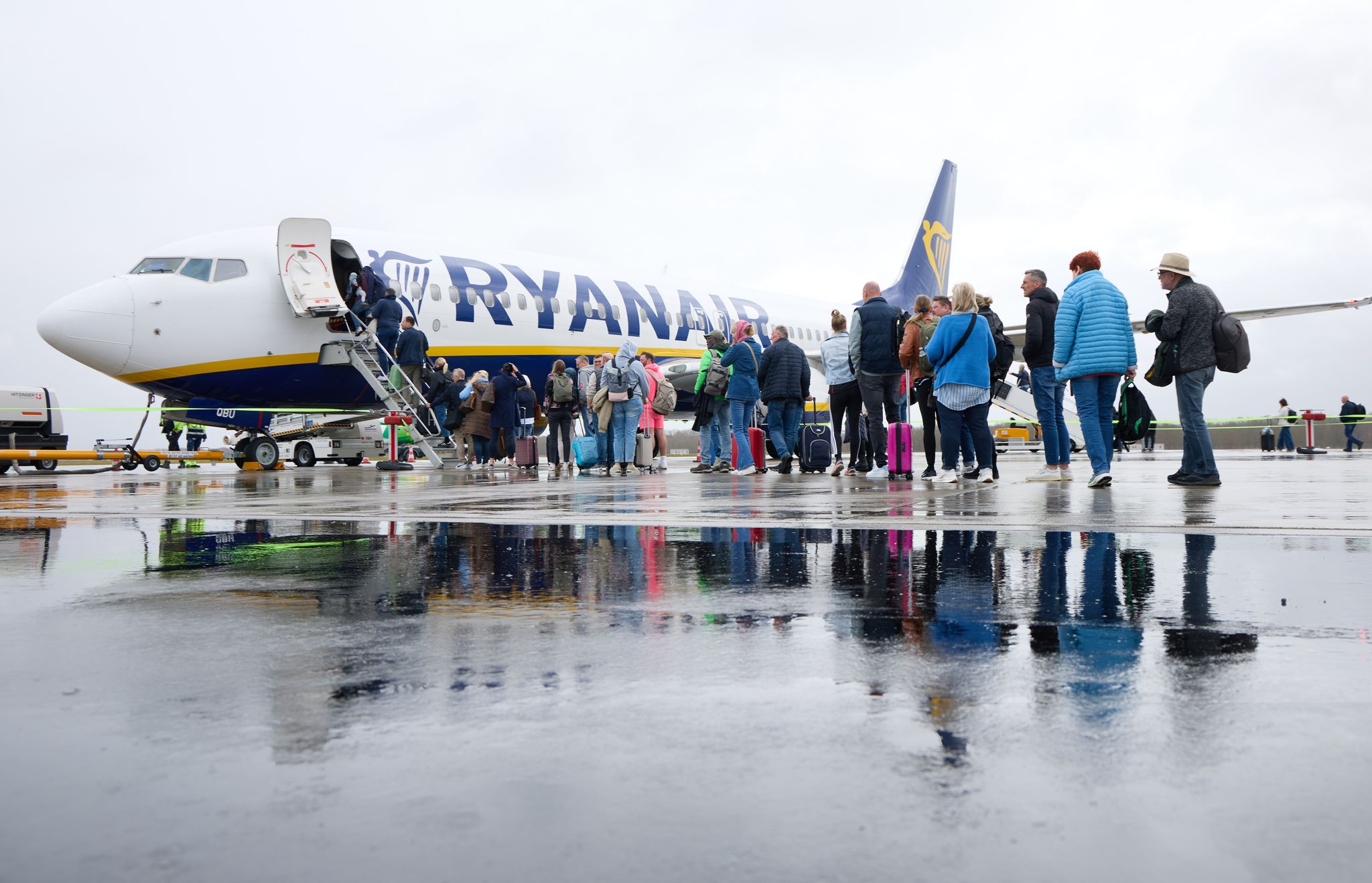 Erster Ryanair-Flug vom Flughafen Lübeck nach Mallorca