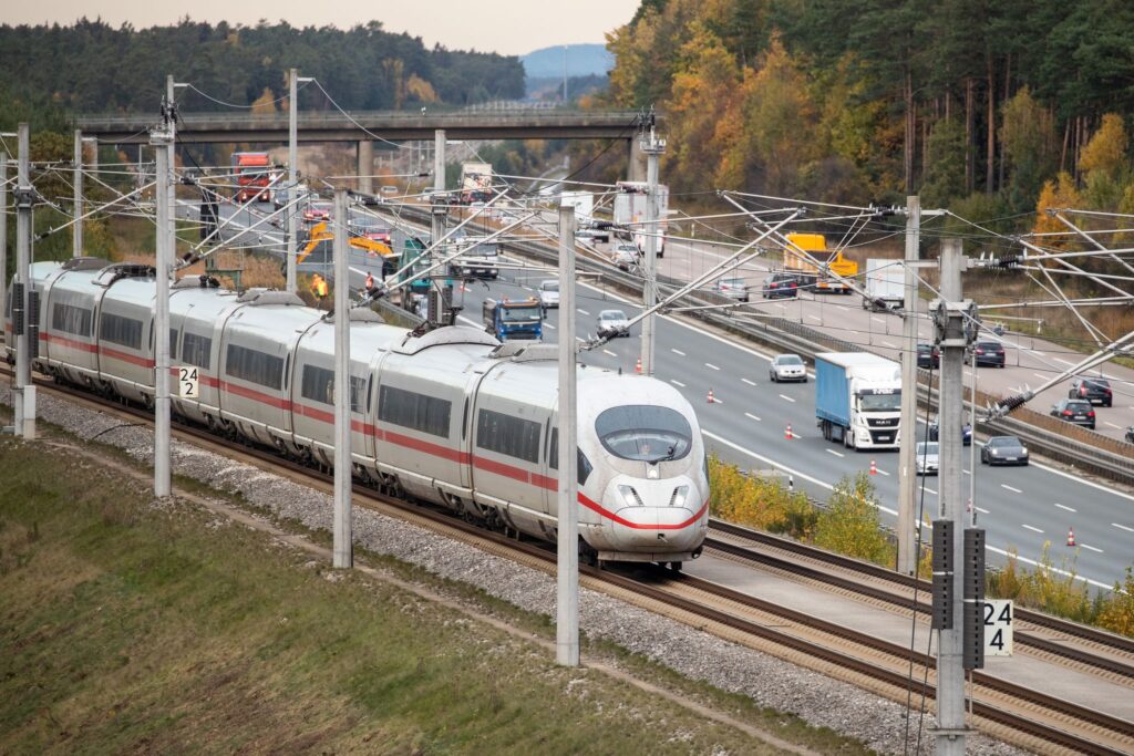 ICE auf der Strecke Nürnberg-München