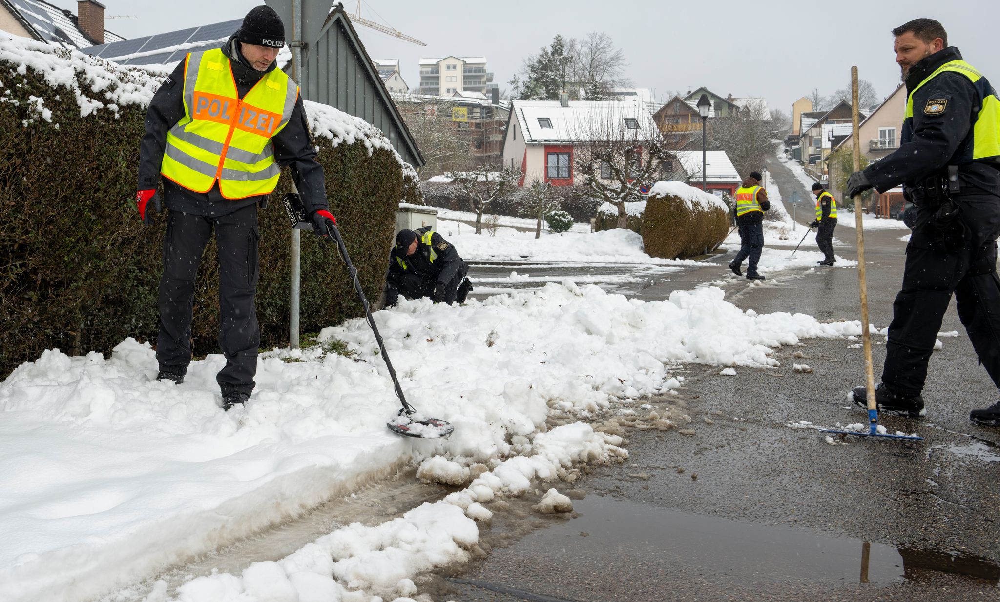 Spurensuche im Schnee
