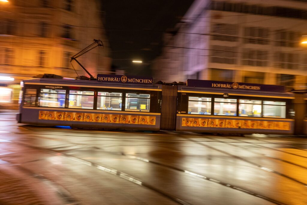 Trambahn in München