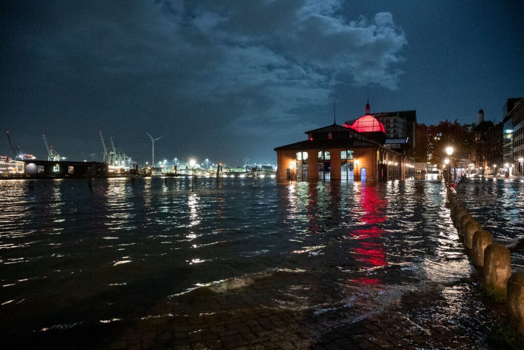 Sturmtief «Manja» - Hamburg