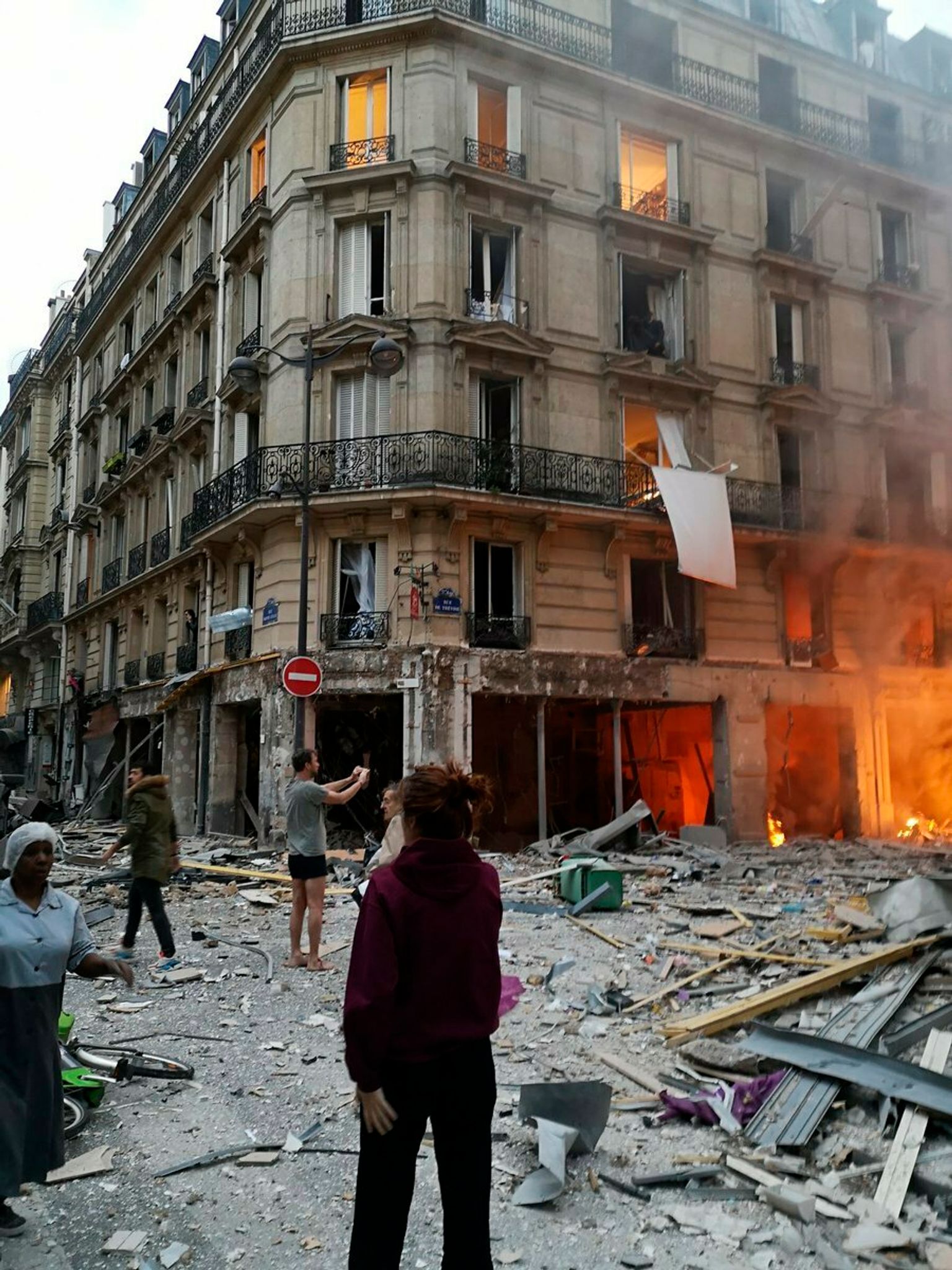 Explosion in Paris