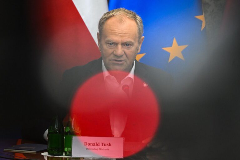 Der polnische Ministerpräsident Donald Tusk