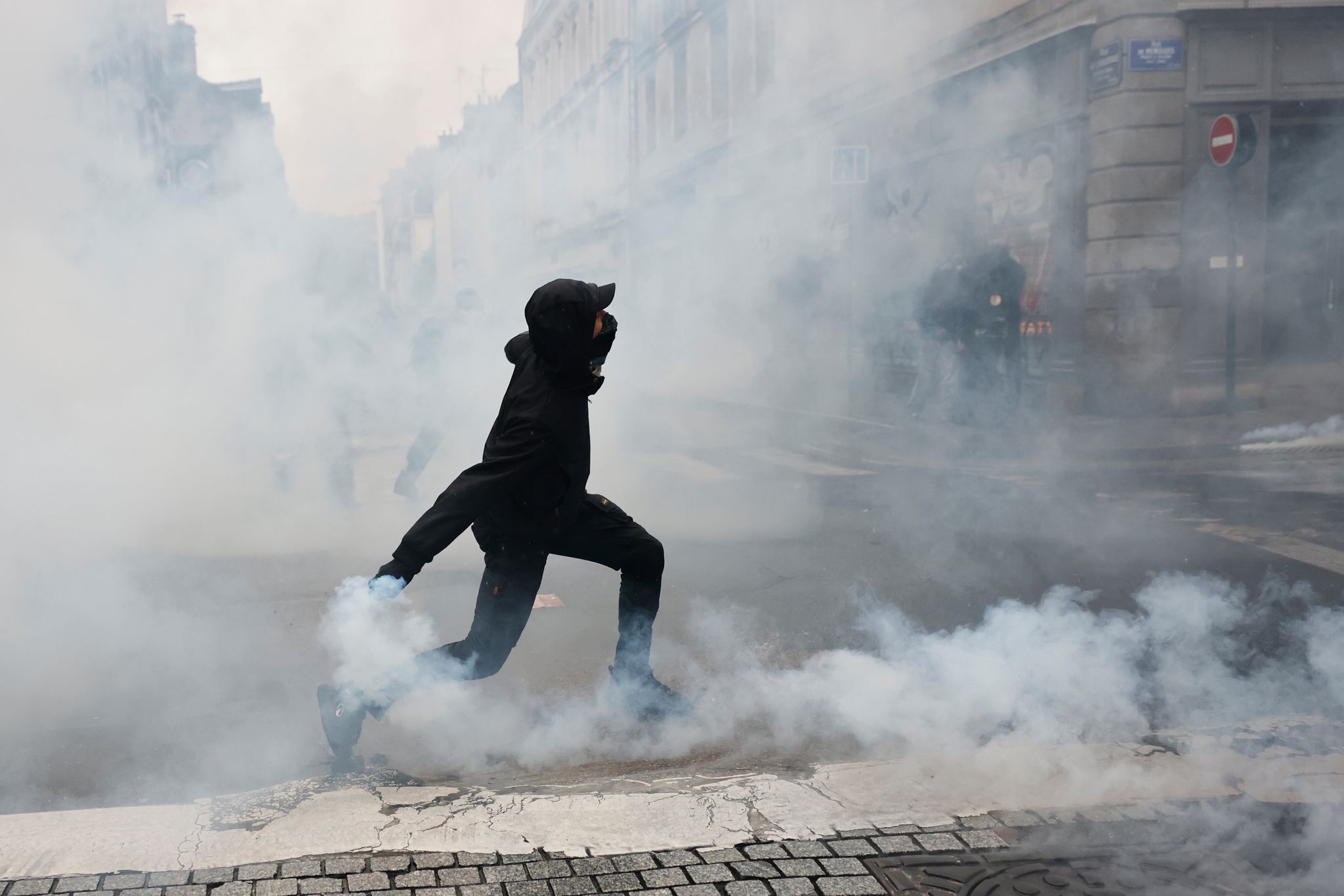 Proteste in Rennes