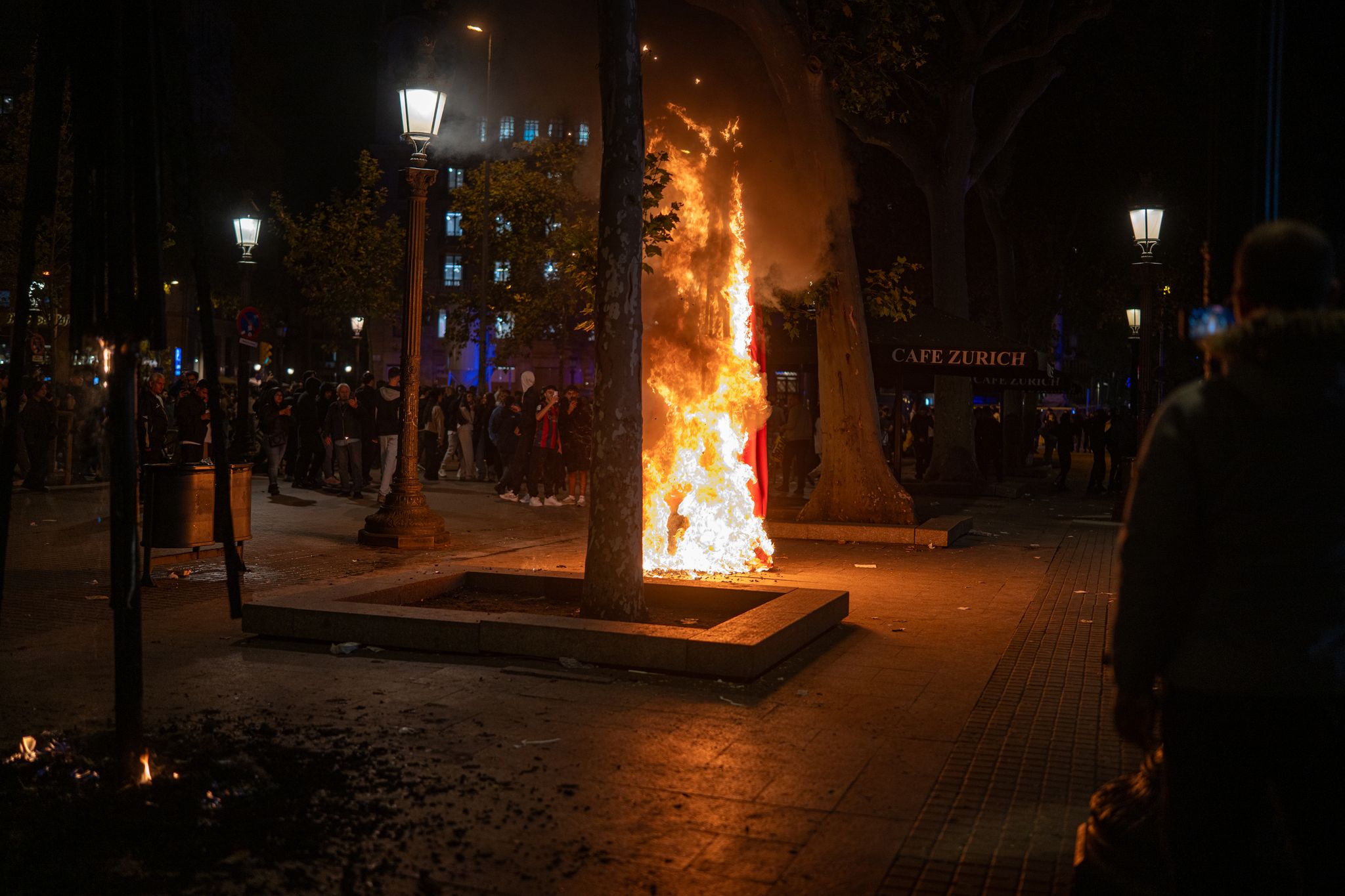 Proteste in Barcelona