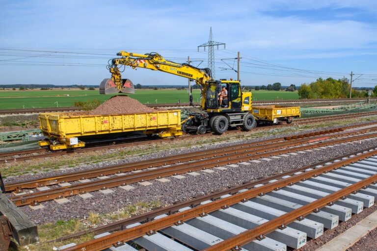 Beginn der Bahn-Bauarbeiten zwischen Hannover und Berlin