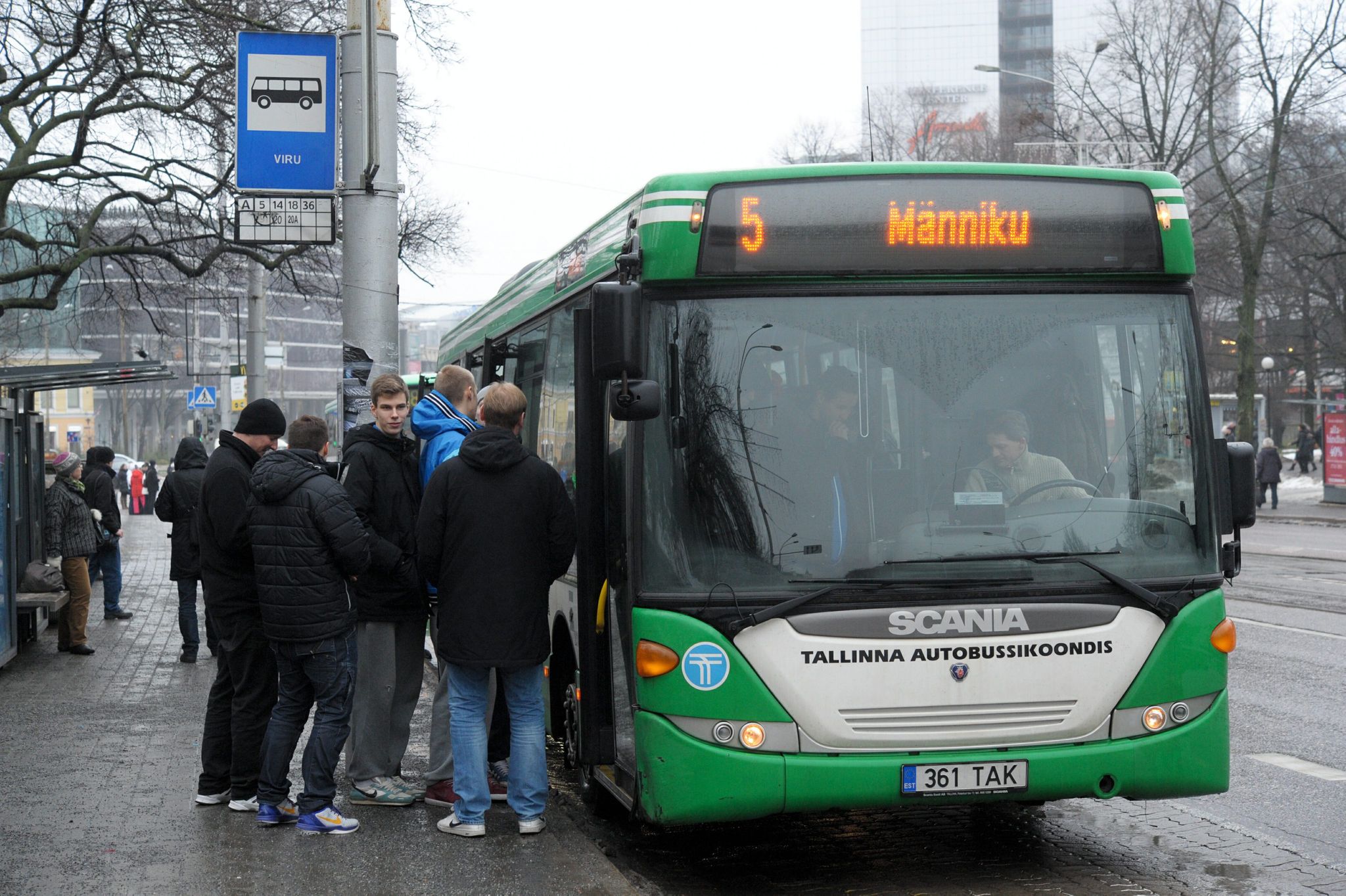 Bus in Tallinn