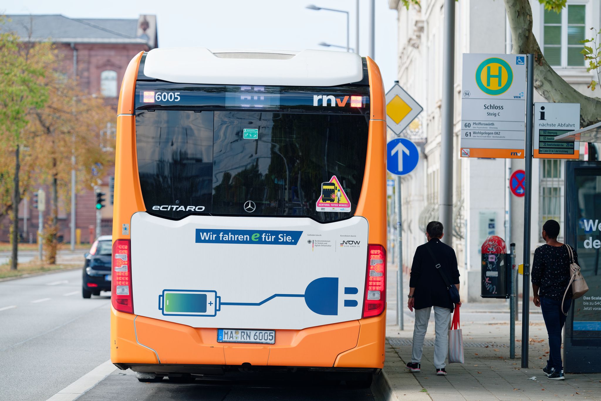 E-Busse in Mannheim