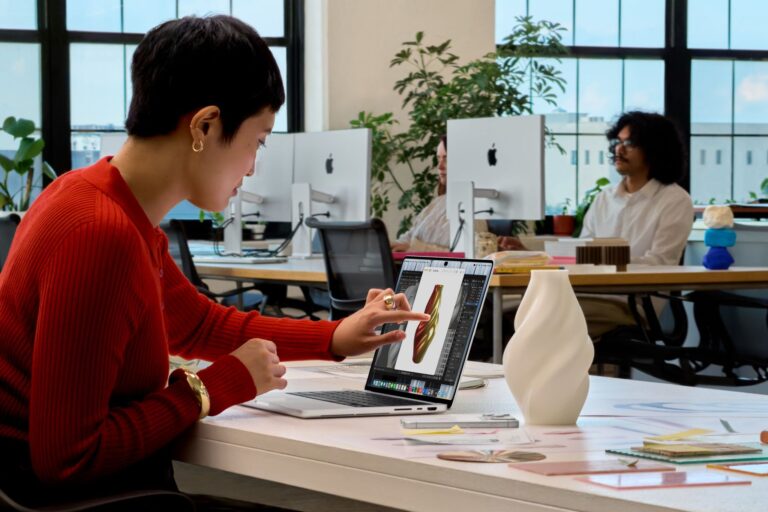 Macbook Pro mit Touchscreen-Display