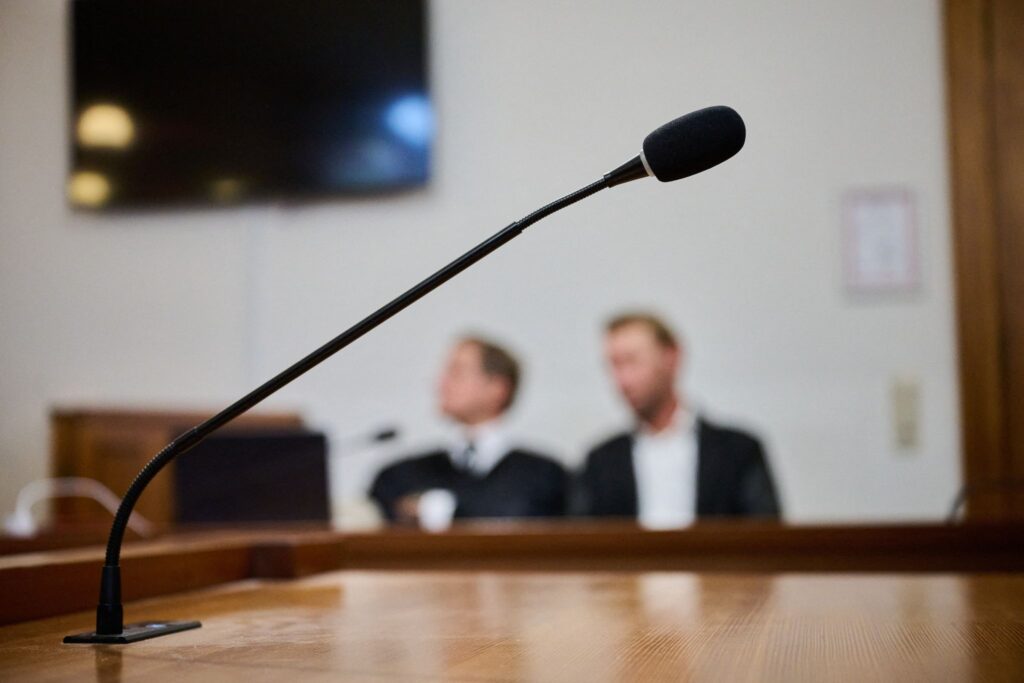 Christian B. vor Gericht wegen Beleidigung