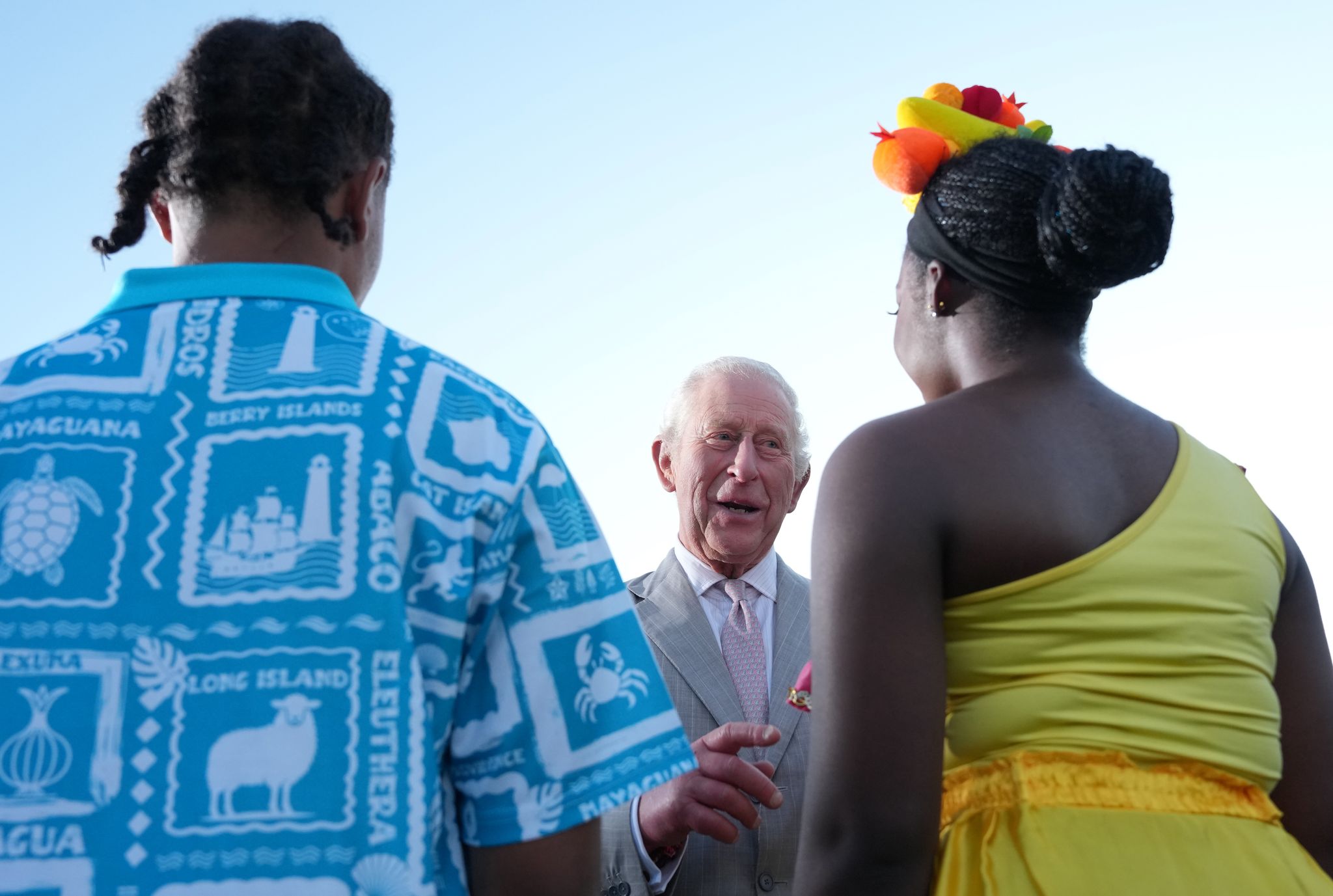 König Charles III. auf den Bahamas