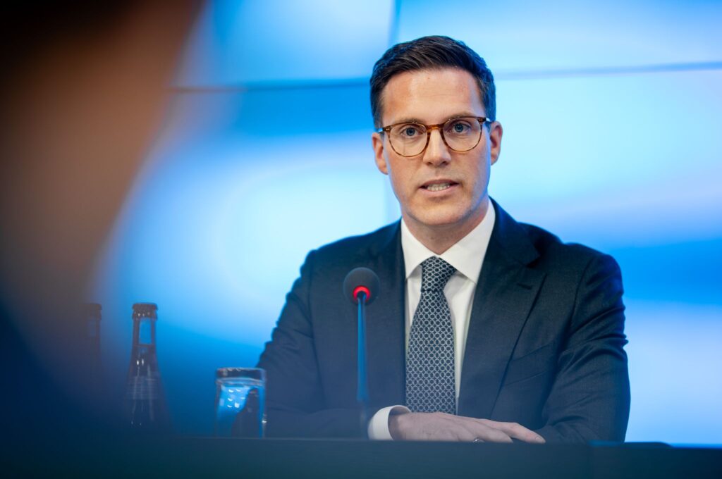 Landespressekonferenz mit Innenminister Hagel