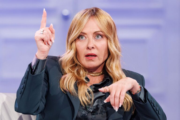 Italiens Ministerpräsidentin Giorgia Meloni
