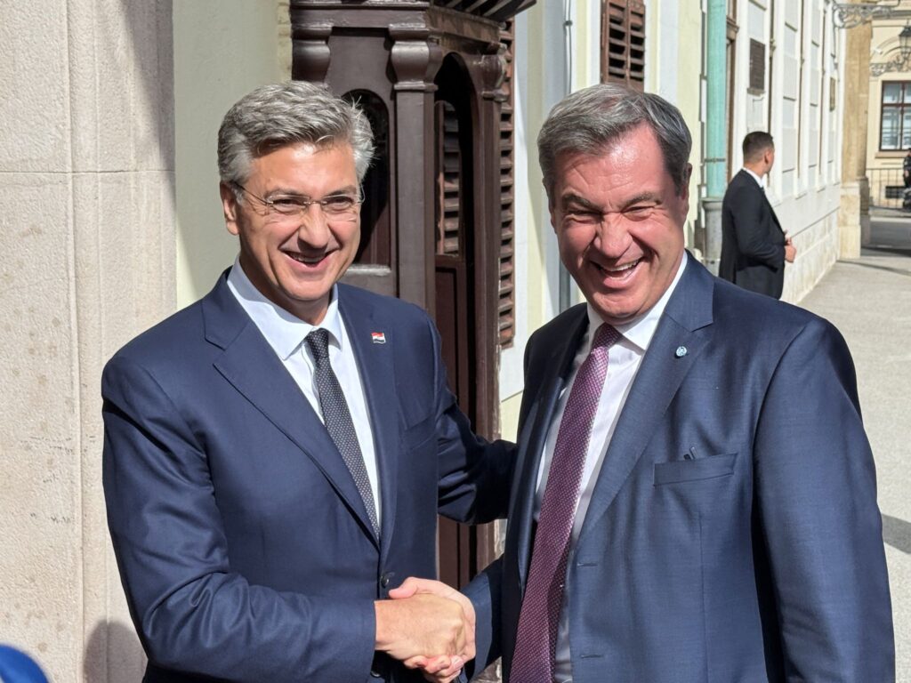 Ministerpräsident Söder in Kroatien