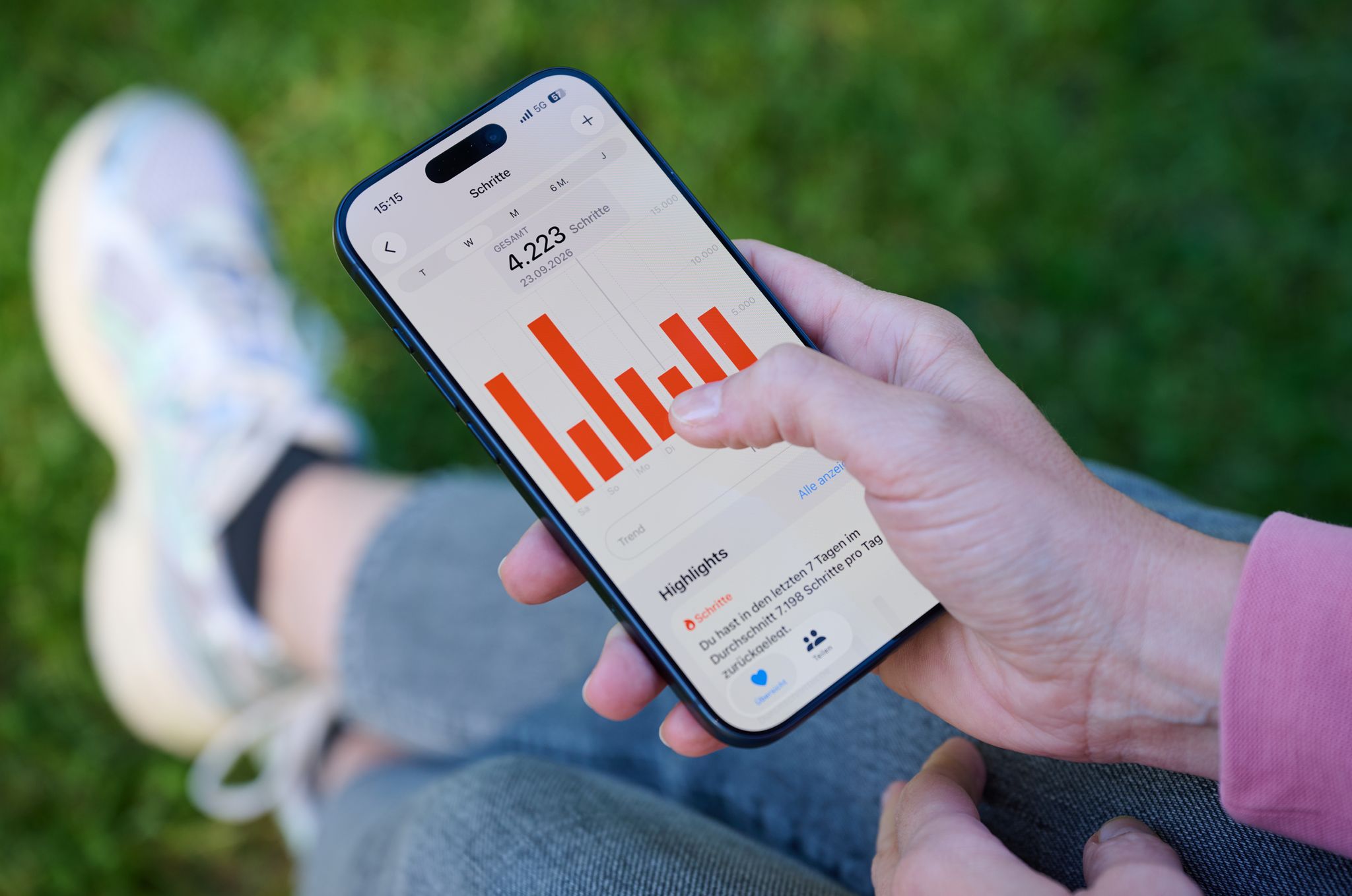 Schrittzähler-App