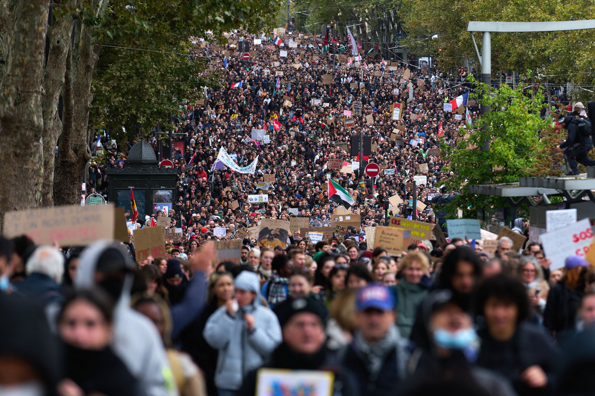Proteste in Paris