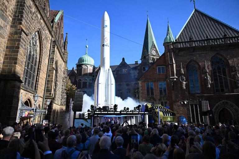 Vor dem Tag der Deutschen Einheit in Bremen