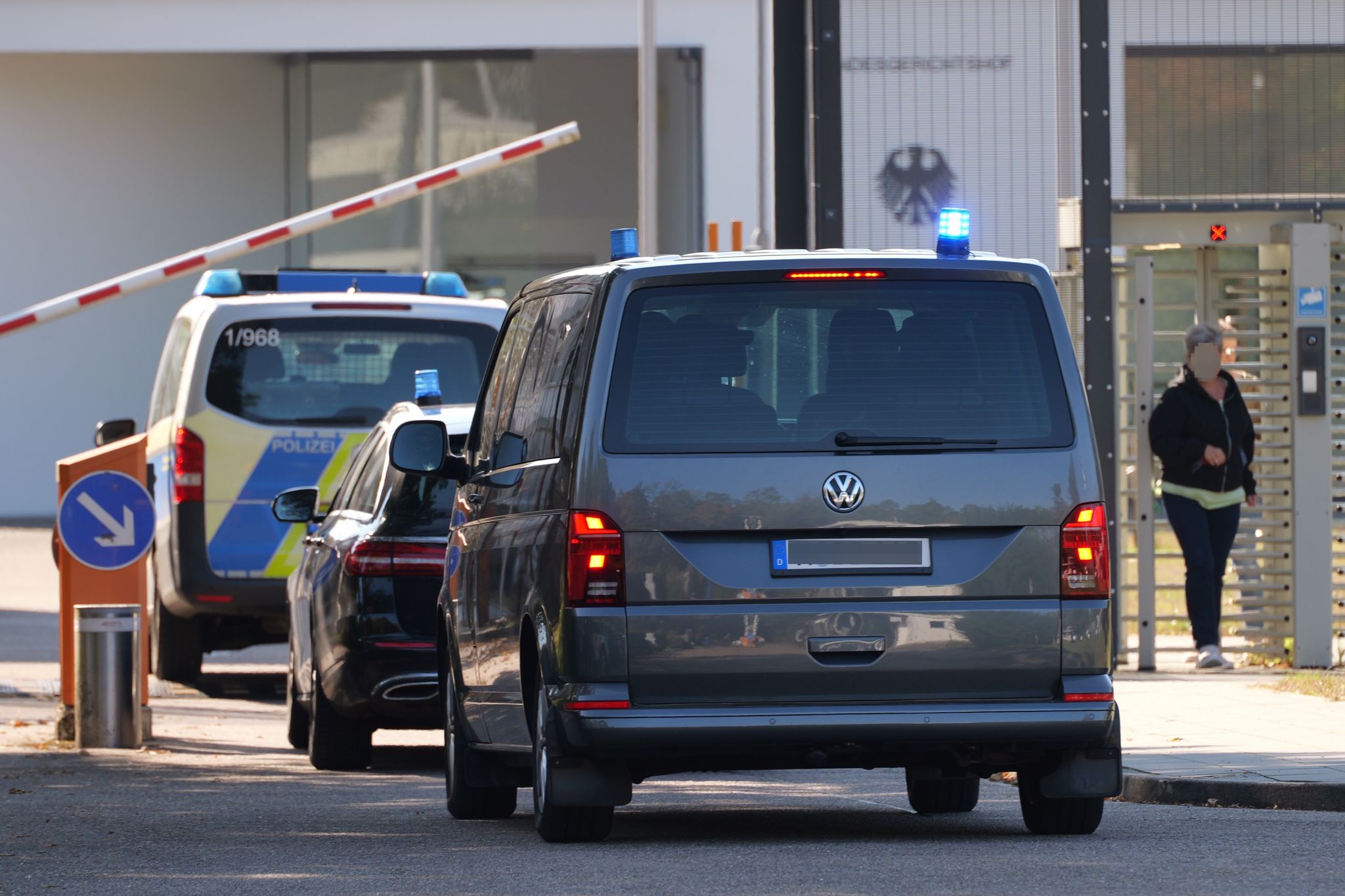 Haftvorführung von Manfred D. am BGH in Karlsruhe