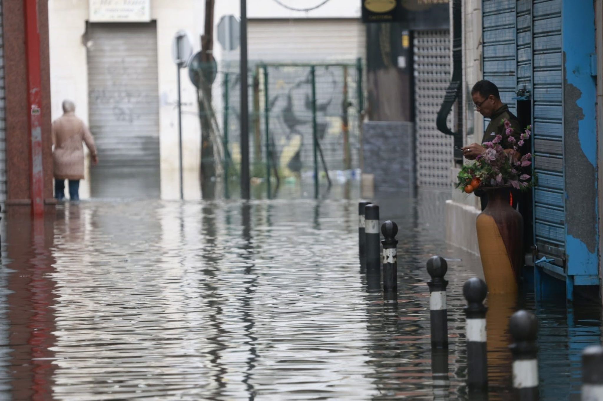 Starker Regen in Andalusien