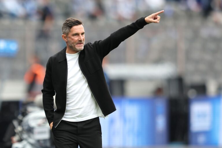 Trainer Stefan Leitl von Hertha BSC