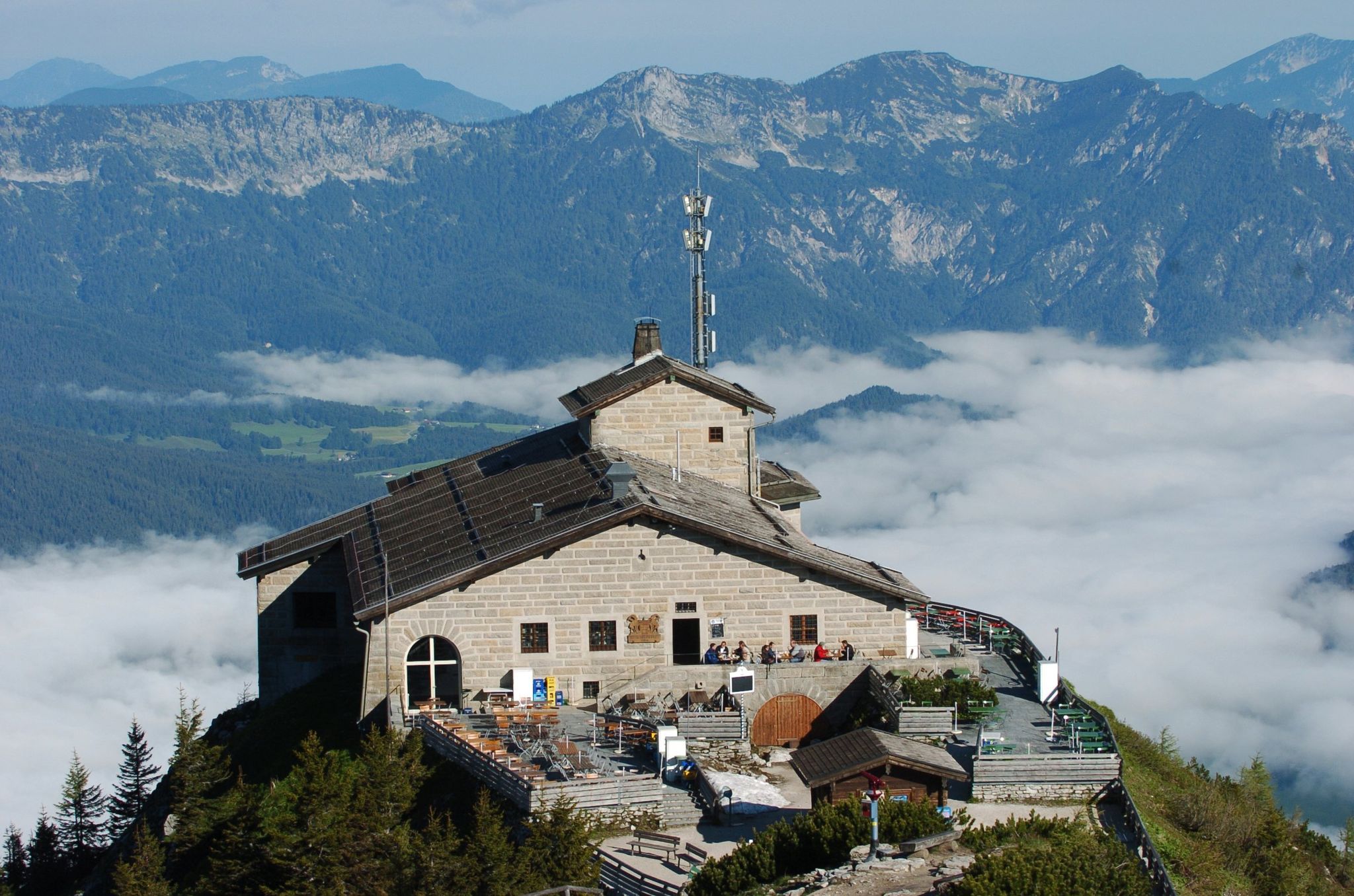 Feuer im Kehlsteinhaus