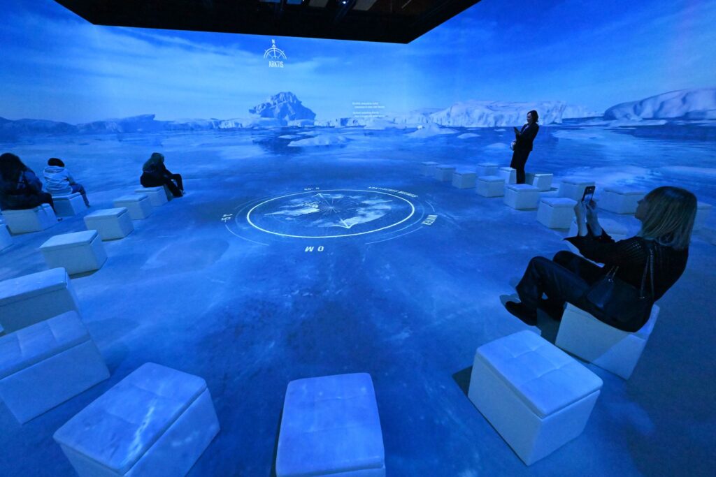 Weltpremiere der neuen immersiven Erlebniswelt "Polarwelten"